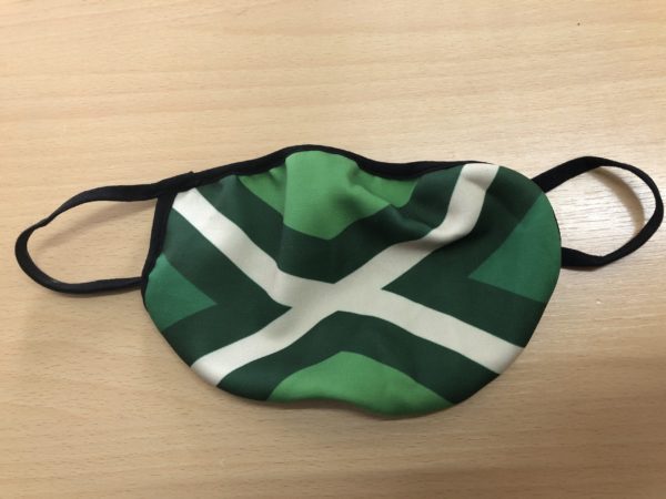 JVL mondkap stof 2 laags met Achterhoek logo